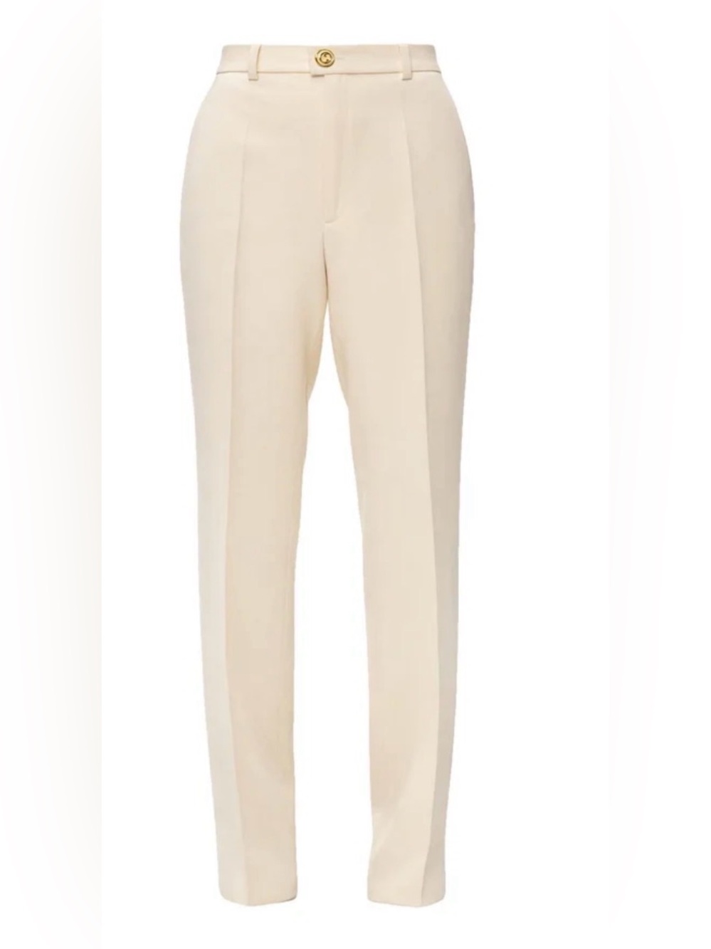 Gucci Gardenia silk and wool blended Trousers